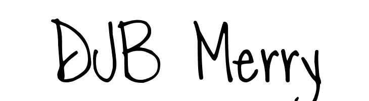 DJB Merry Font