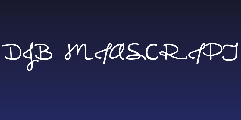 DJB MiaScript Social Header