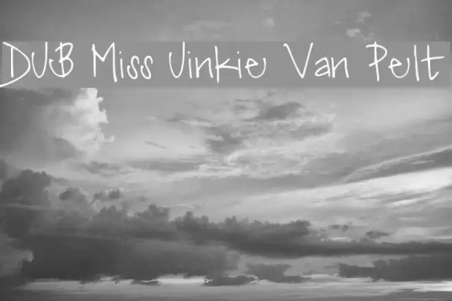 DJB Miss Jinkie Van Pelt Example 3