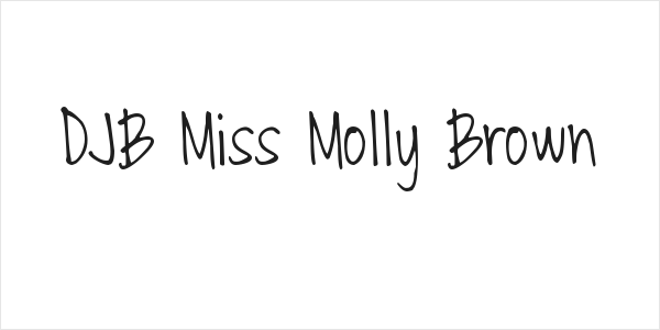 DJB Miss Molly Brown Logo