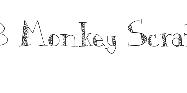 DJB Monkey Scratches Logo