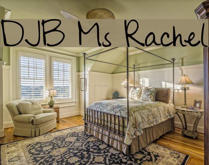 DJB Ms Rachel Font examples
