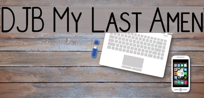 DJB My Last Amen Font examples