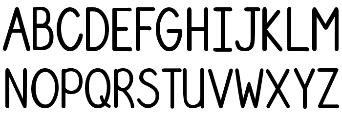 DJB My Last Amen Font LOWERCASE