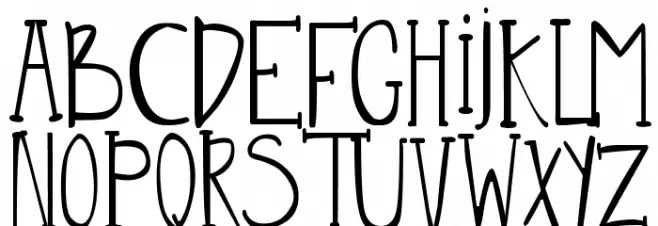 DJB Nouveau Light Polices MAJUSCULES