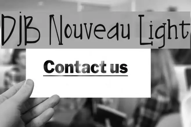 DJB Nouveau Light Example 3