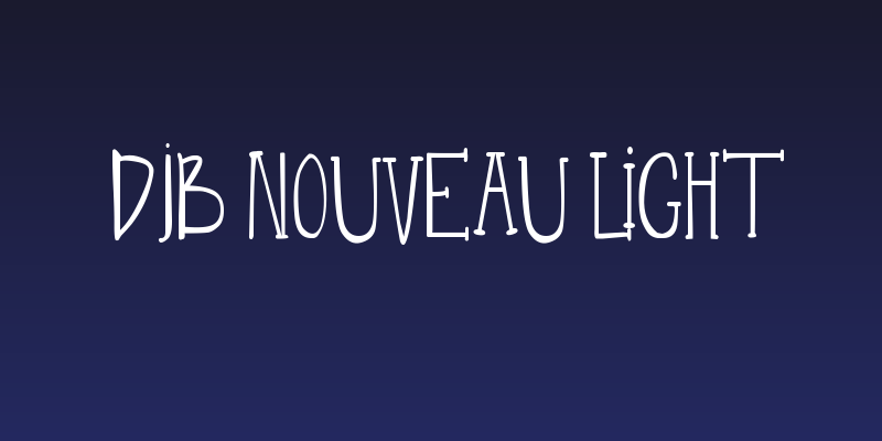 DJB Nouveau Light Social Header