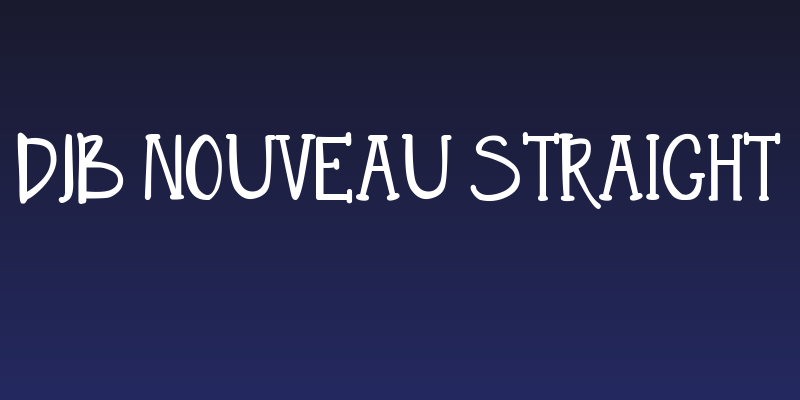 DJB Nouveau Straight Social Header