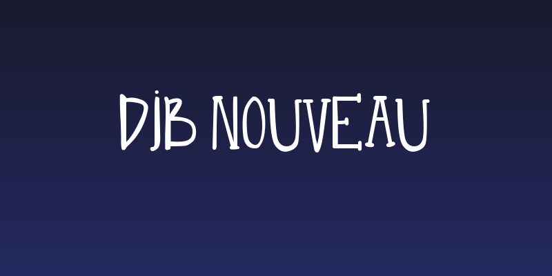 DJB Nouveau Social Header