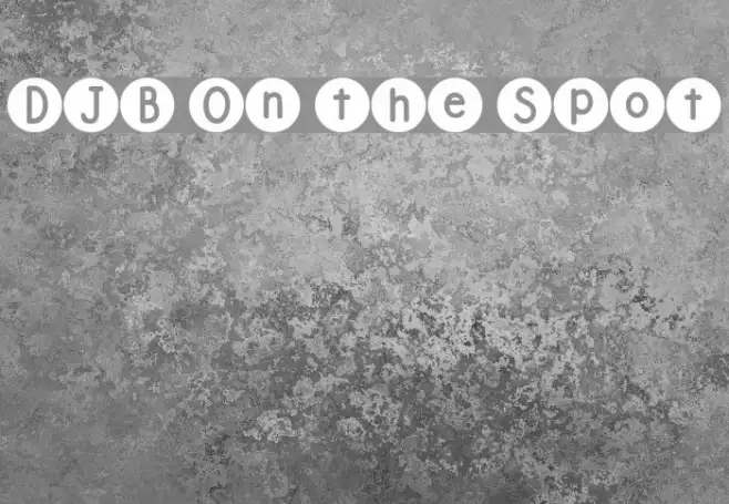 DJB On the Spot Example 3