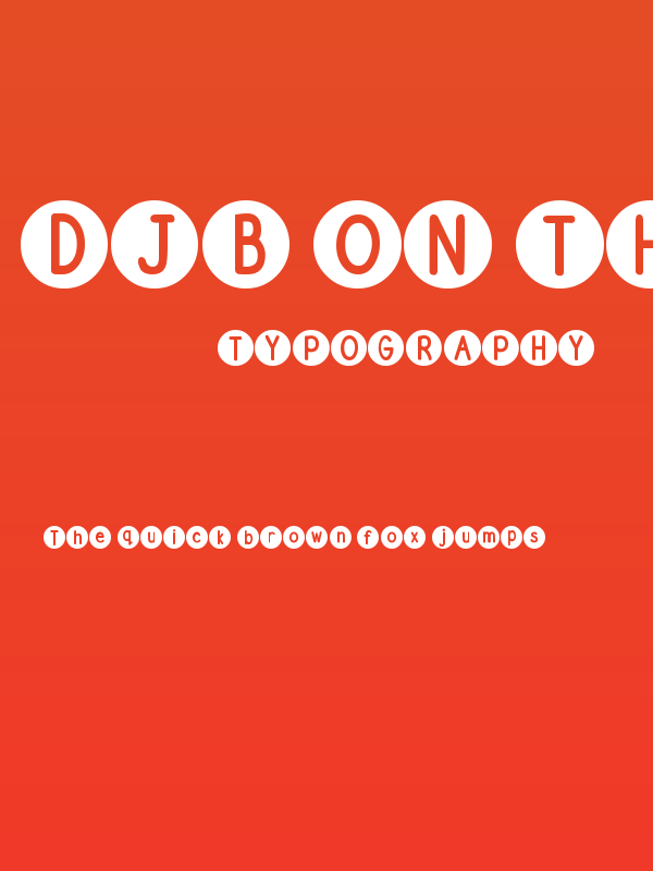 DJB On the Spot Poster