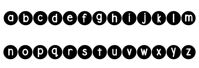 DJB On the Spot Font LOWERCASE