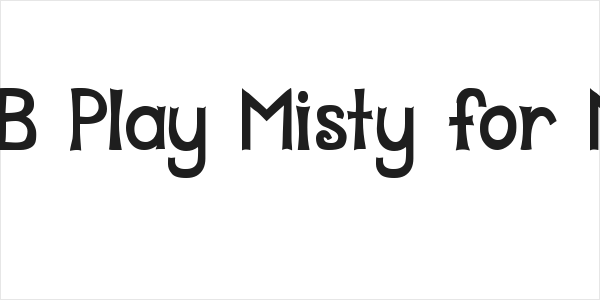 DJB Play Misty for Me Logo