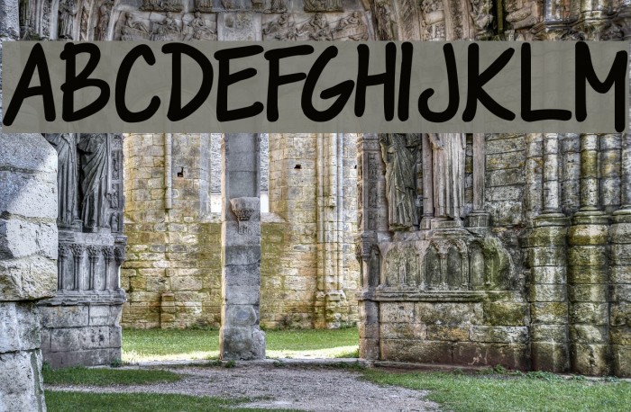 DJB Please Explain Font examples