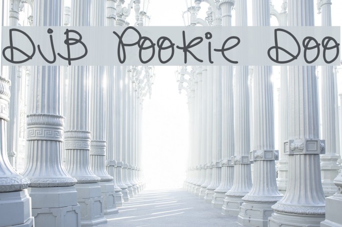 DJB Pookie Doo Font examples