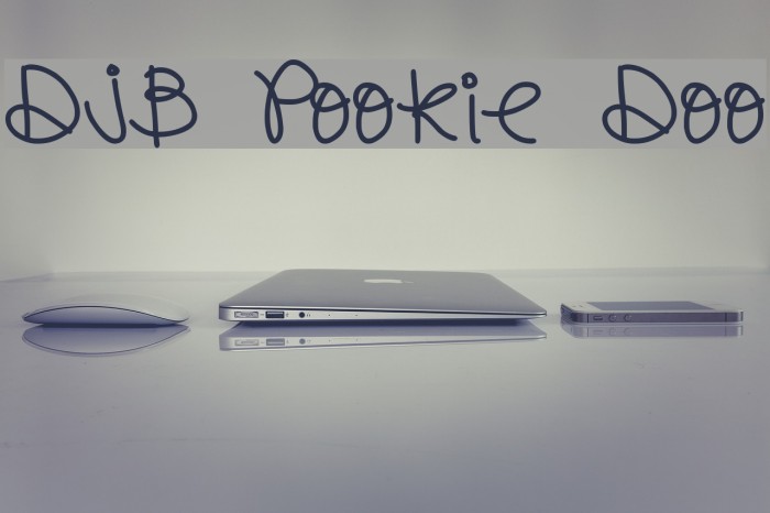 DJB Pookie Doo Font examples