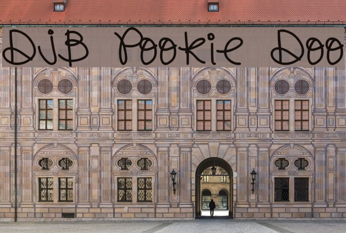 DJB Pookie Doo Font examples