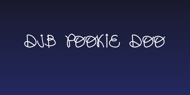DJB Pookie Doo Social Header