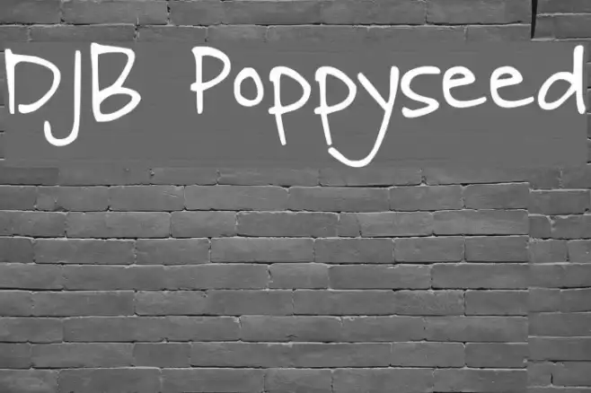 DJB Poppyseed Example 1