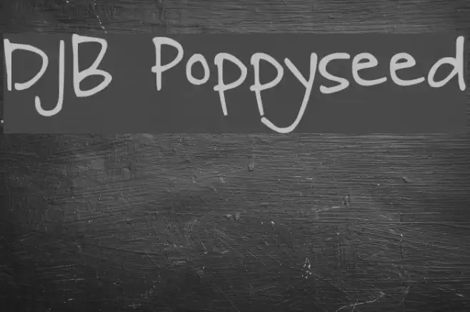 DJB Poppyseed Example 2