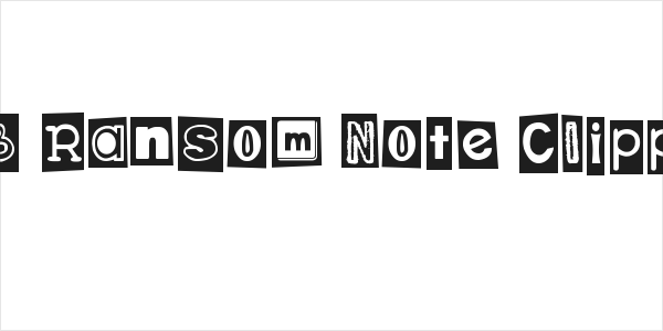 DJB Ransom Note Clipped Logo