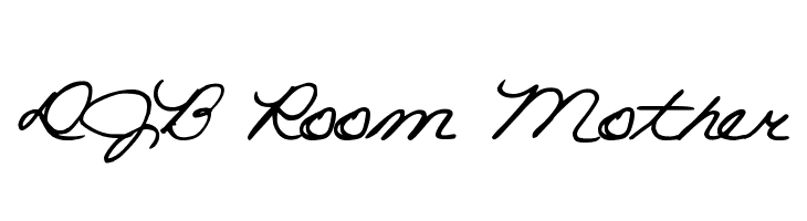 DJB Room Mother  Frei Schriftart Herunterladen