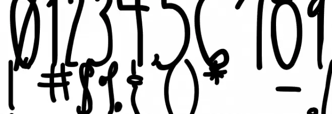 DJB SUGAR SHOCK MAX Bold Font OTHER CHARS