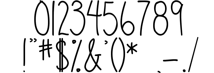 DJB Sand Shoes and a Fez Font OTHER CHARS