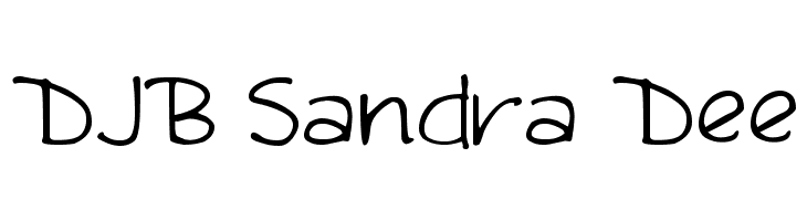 DJB Sandra Dee Font