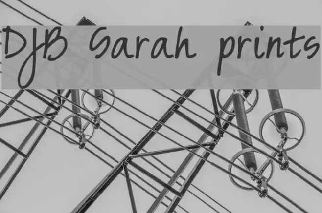 DJB Sarah prints Example 3