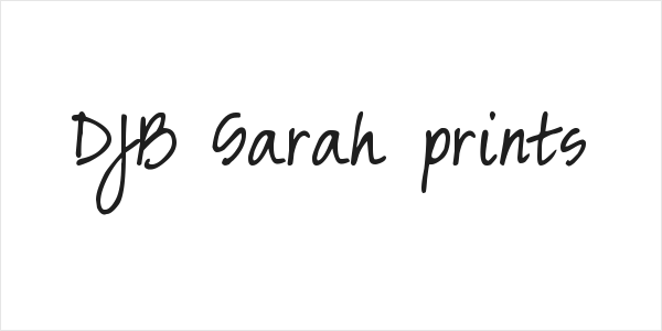 DJB Sarah prints Logo
