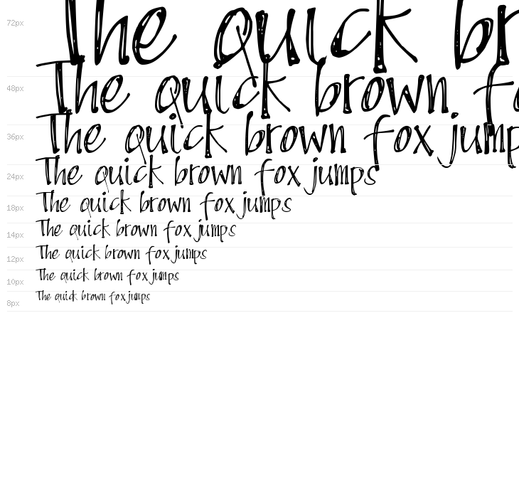 DJB Scruffy Angel Waterfall