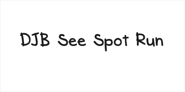 DJB See Spot Run Logo