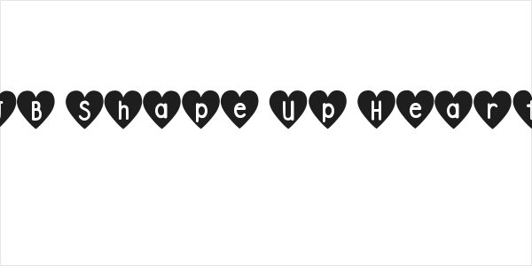 DJB Shape Up Hearts Logo