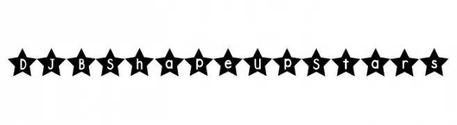 DJB Shape Up Stars  لخطوط تنزيل