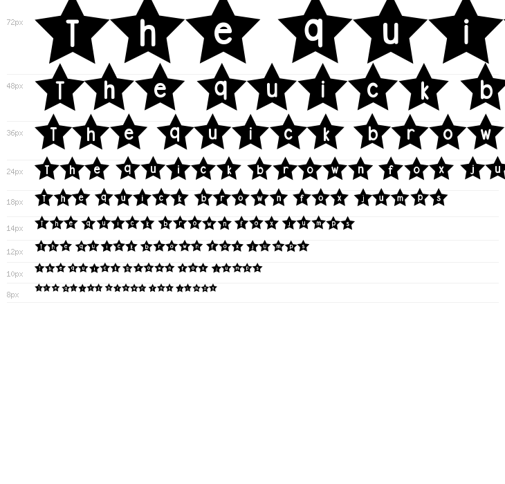 DJB Shape Up Stars Waterfall