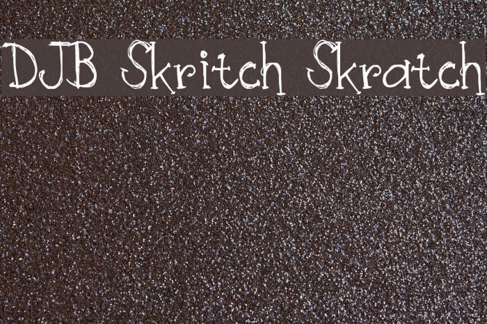 DJB Skritch Skratch Example 1