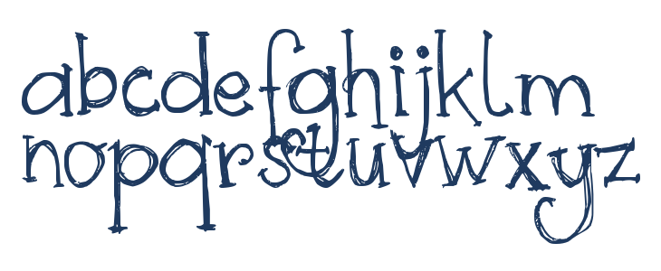 DJB Skritch Skratch Lowercase