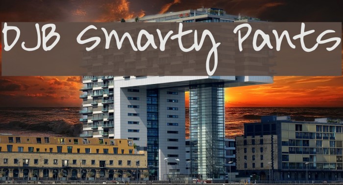 DJB Smarty Pants Example 3