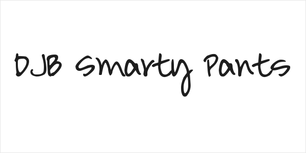 DJB Smarty Pants Logo