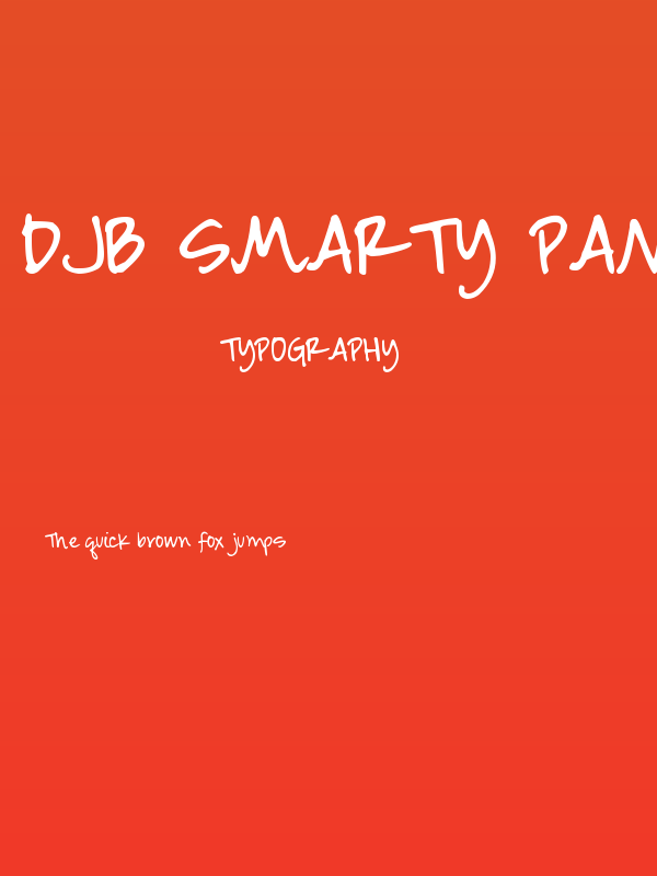 DJB Smarty Pants Poster
