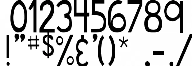 DJB Speak Softly Bold Font OTHER CHARS