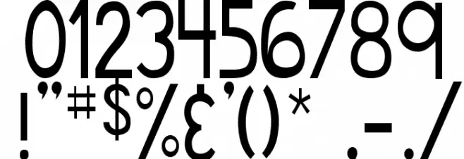 DJB Speak Up Font OTHER CHARS