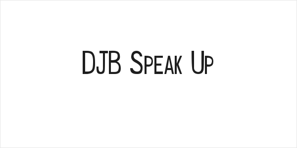 DJB Speak Up Logo