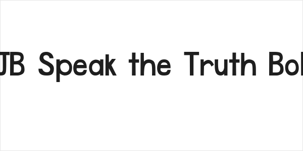 DJB Speak the Truth Bold Logo
