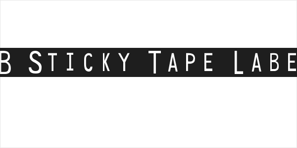 DJB Sticky Tape Labels Logo