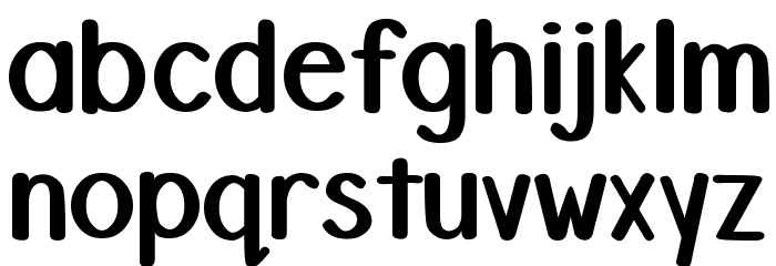 DJB Stinky Marker Font LOWERCASE