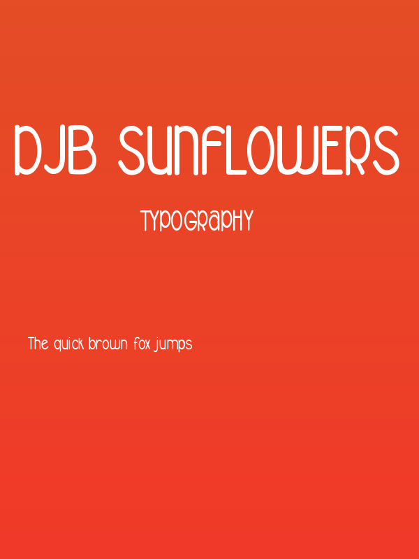 DJB Sunflowers for Vincent Poster