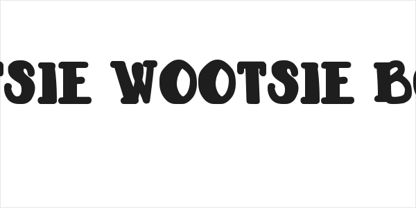 DJB TOOTSIE WOOTSIE BOLD Bold Logo