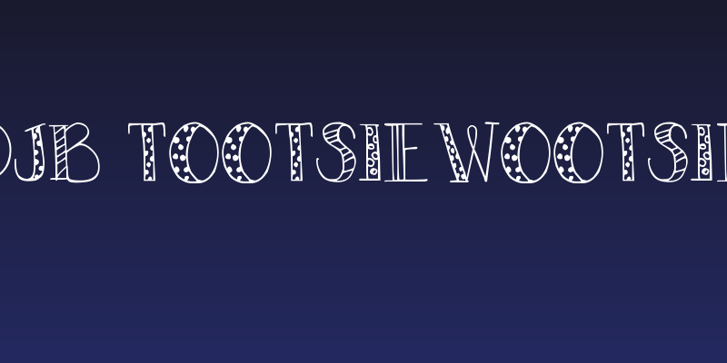 DJB TOOTSIEWOOTSIE Social Header